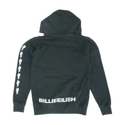 Black Solid Hoodie Pullover