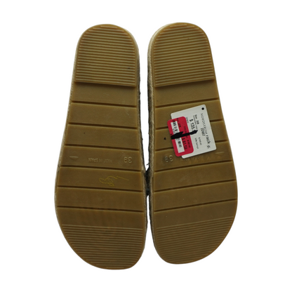Blue Wedged Sandals