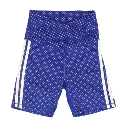 Blue Polka Dot Active Shorts