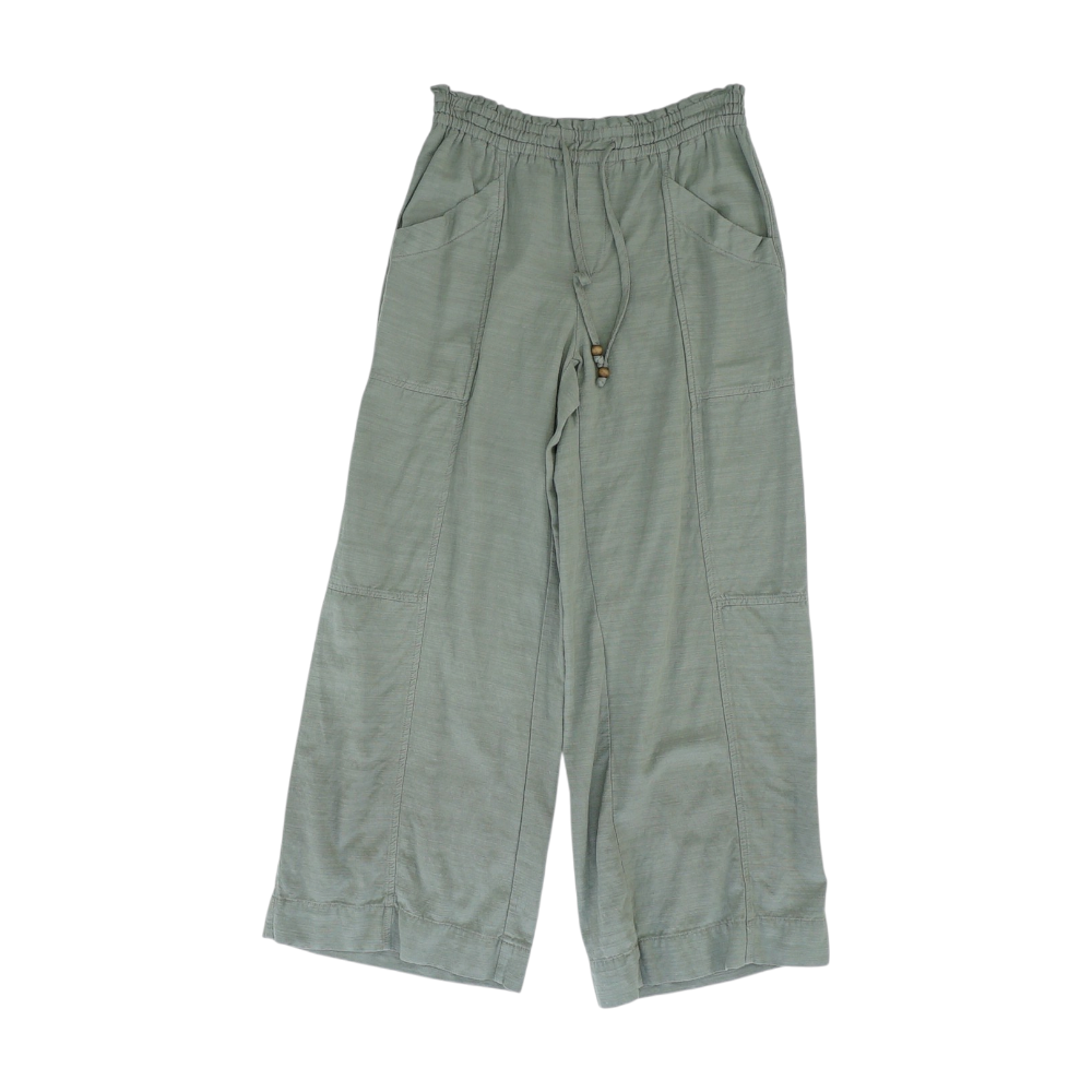 Green Petite Regular Pants