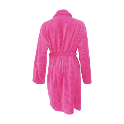 Pink Solid Robe