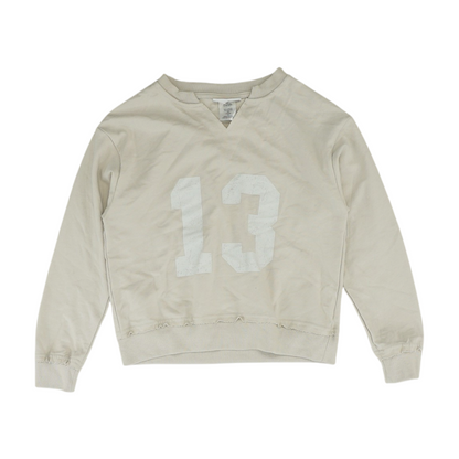 Beige Sweatshirt Pullover