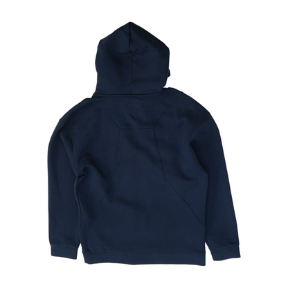 Navy Solid Hoodie Pullover