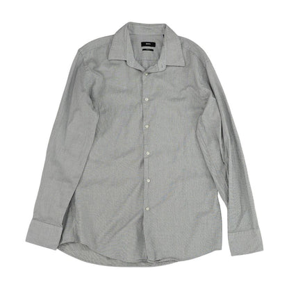 Blue Misc Long Sleeve Button Down
