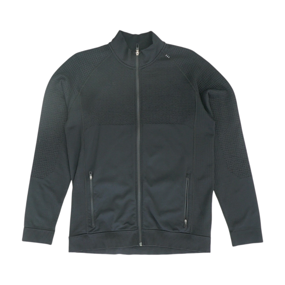 Black Solid Active Jacket
