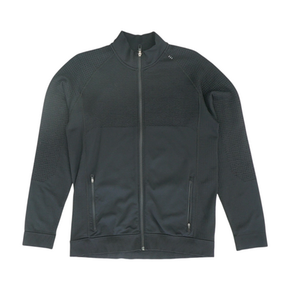 Black Solid Active Jacket