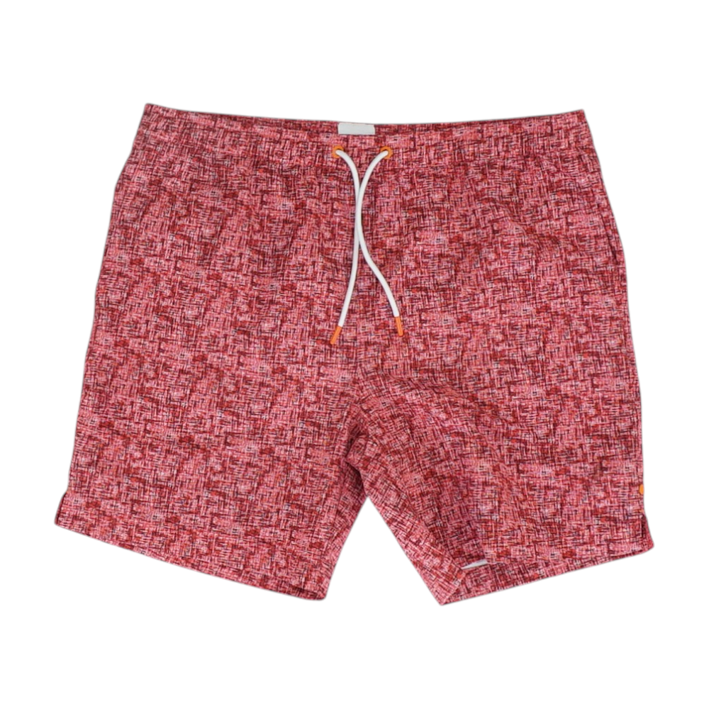 Red Print Swim Bottom