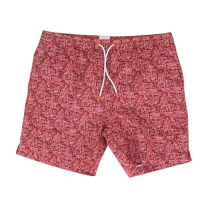 Red Print Swim Bottom