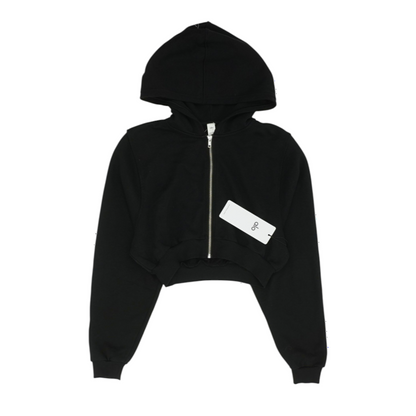 Black Solid Active Jacket