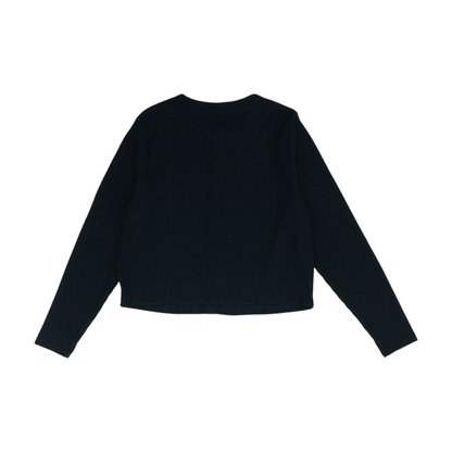 Black Cardigan Sweater
