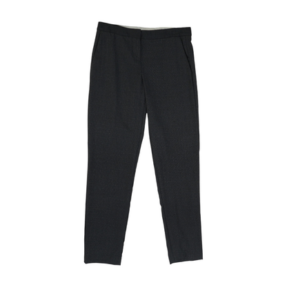 Gray Check Tapered Pants