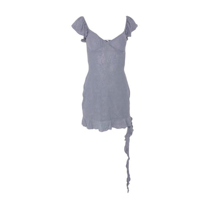 Gray Mini Dress