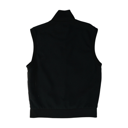 Black Solid Active Vest
