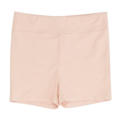Pink Solid Active Shorts