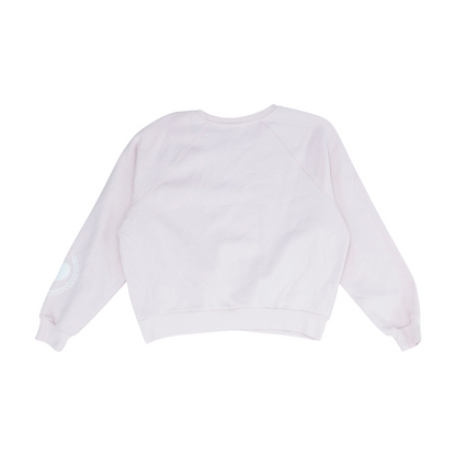 Pink Solid Sweatshirt Pullover
