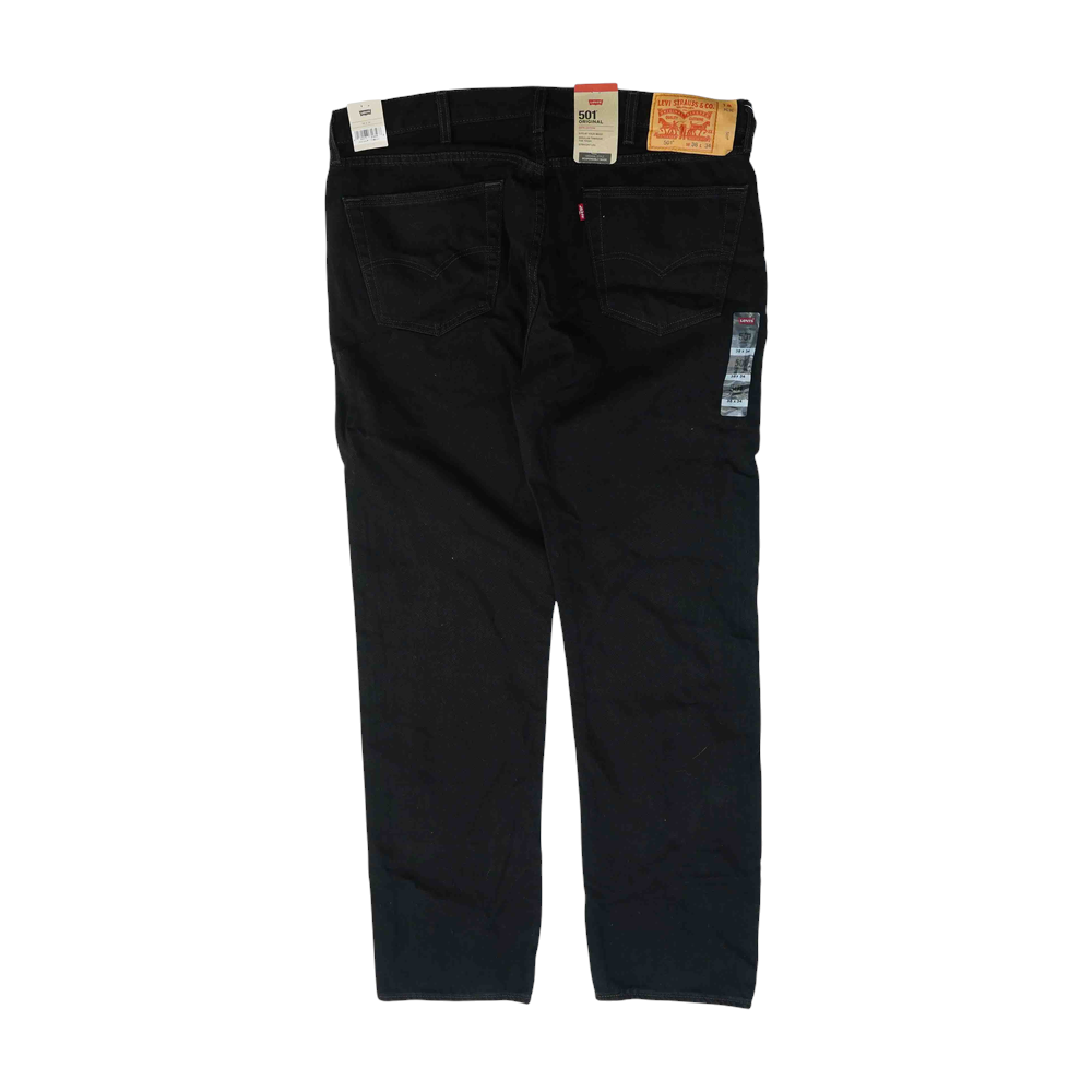 501 Black Regular Jeans