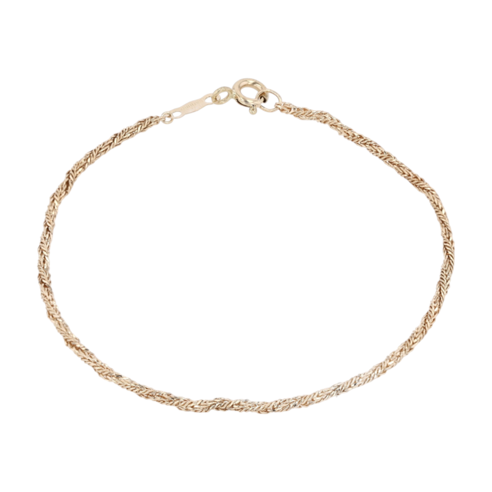 Catbird 14K Yellow Gold Chain Bracelet – Image 1