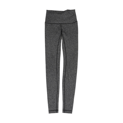 Black Herringbone Active Leggings