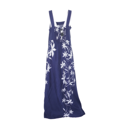 Navy Floral Maxi Dress