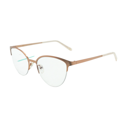 Rose Gold H11441 Browline Prescription Eyewear