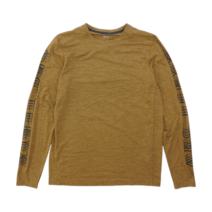 Brown Solid Active T-Shirt