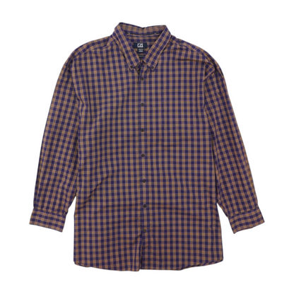 Multi Plaid Long Sleeve Button Down