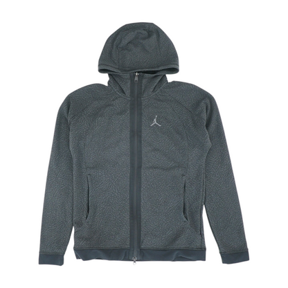Gray Print Active Jacket