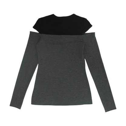 Charcoal Blouse