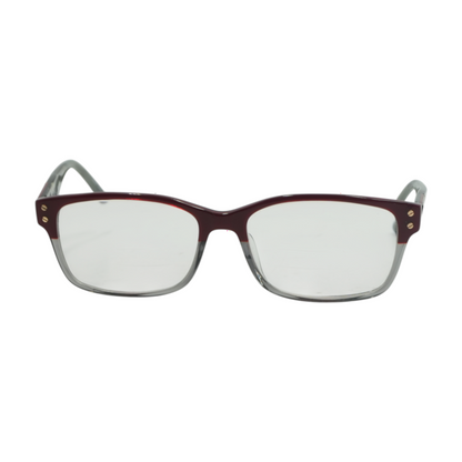 Red LAUF089 Square Prescription Eyewear