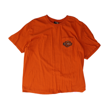 Orange Solid T-Shirt