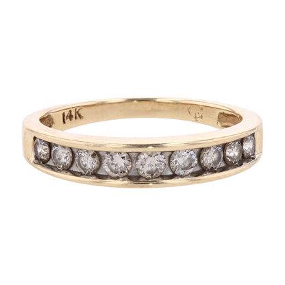 1/3 ctw 14K Yellow Gold Band Ring
