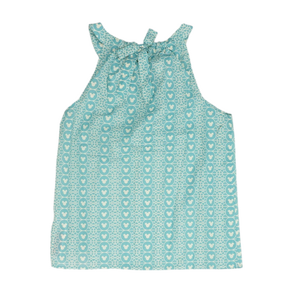 Blue Graphic Dress