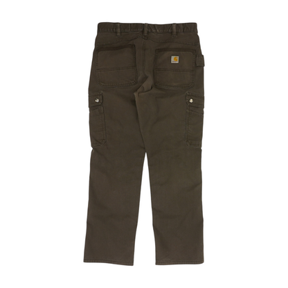 Brown Relaxed Pants