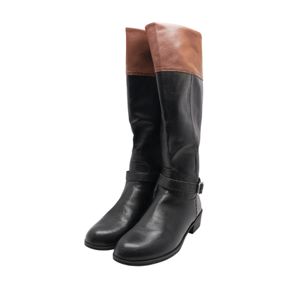 Black Knee-High Boots