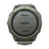 47mm Fenix 6X Sapphire Edition Gray Smartwatch Black Band One Size