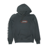 Black Solid Hoodie Pullover