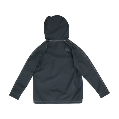 Black Color Block Rain Jacket