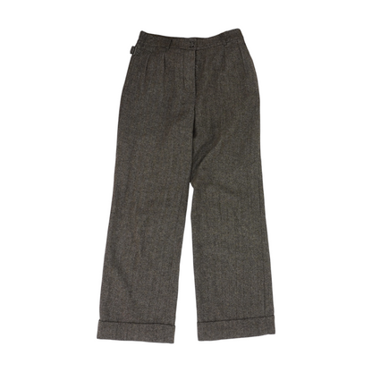 Brown Chevron Pants