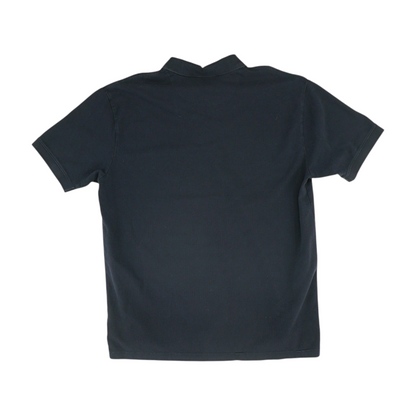 Navy Solid Short Sleeve Polo