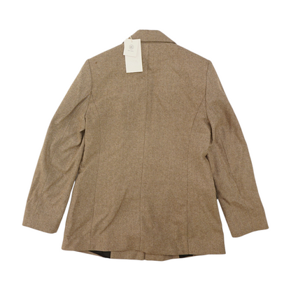 Brown Herringbone Blazer