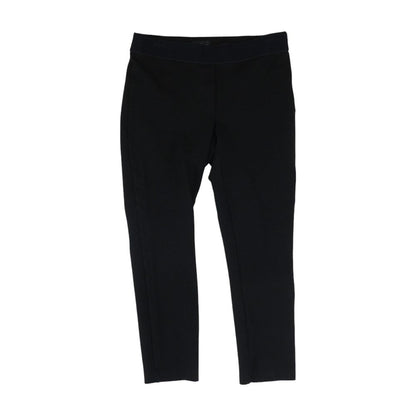 Black Solid Pants