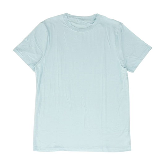 Blue Solid Active T-Shirt