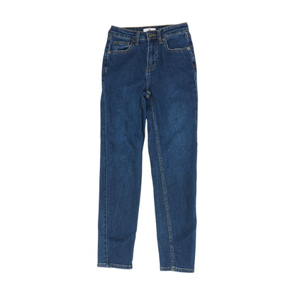 Navy Solid Jeans