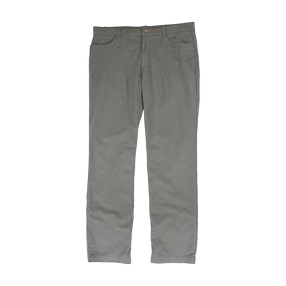 Gray Striped Regular Pants