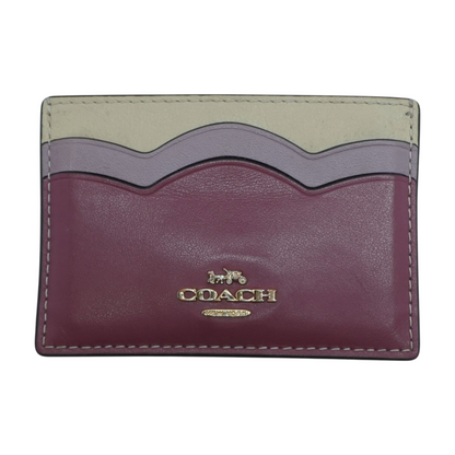 Purple Card Case Wallet