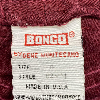 Vintage Burgundy Jeans