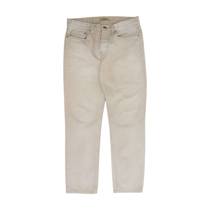 Beige Regular Jeans