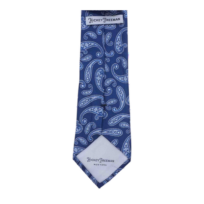 Blue Paisley Neck Tie