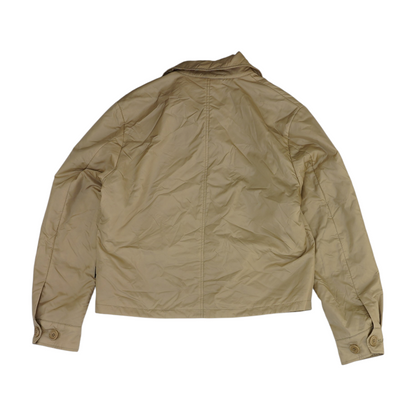 Beige Solid Jacket