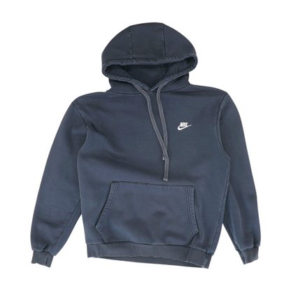 Navy Solid Hoodie Pullover